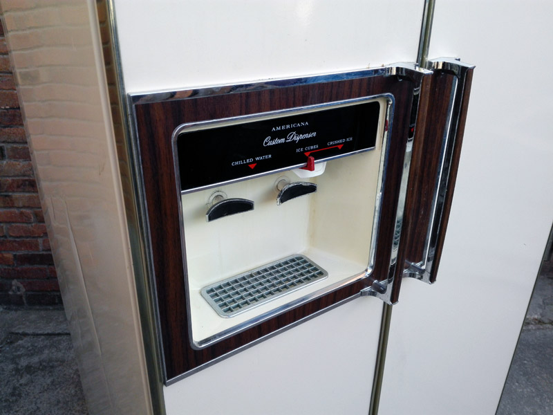 nevera 2puertas general electric americana metal plastico cristal 171x91x73 1u